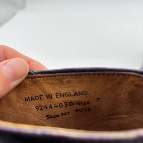 VTG John Fluevog x Dr. Doc Martens Colorblock Boots Men's 8 Made in England Rare - Picture 9 of 14